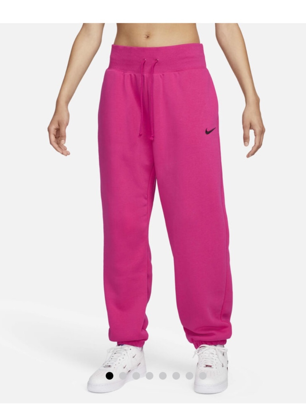 Nike Hot Pink Track Pants Joggers - Picture 3 of 9